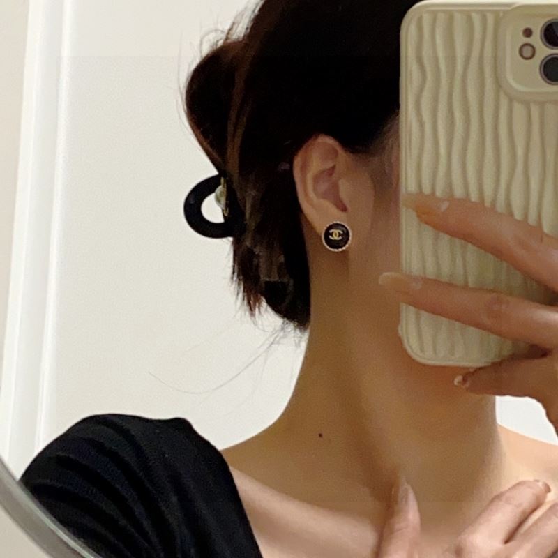 Ch*el earrings
